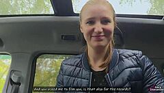 femdom taxi driver smothers cheating face with dominant pussy power