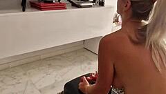 Wife Struggles With Tetris On Sybian Ride