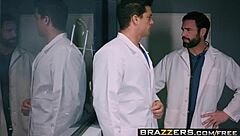 Brazzers Doctor Ashley Fires Craves Cock At Work Crazy!