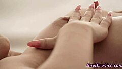 european babe moans in anal spooning bliss before hot cumshot finish