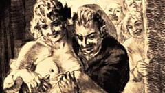 i cherish this vintage erotic art piece