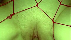 petite redhead's tight pussy devours monster dildo