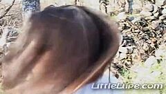 Colombian Teen Lupe Fingers Her Shaved Pussy