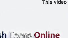 Petite Small Titted Amateur Cums Explosively Alone!