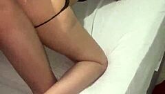 hey check this hot young babe taking double penetration in homemade trio