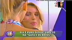 Lady Lu Rips Clothes in Super Hot Brazilian Striptease!