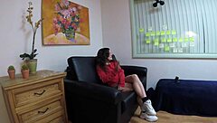 lala rose chokes on cock before anal pounding