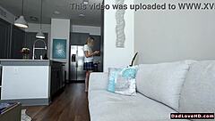 Skinny Horny Stepdaughter Begs Stepdad for Doggystyle Pounding