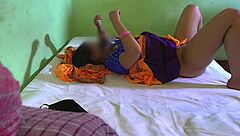 cheating bhabhi sneaks bedroom sex with devar