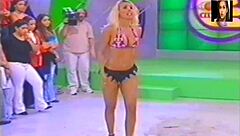 Lady Lu Rips Clothes in Super Hot Brazilian Striptease!