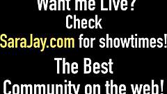 Sara jay's big tits and ass make me lick her wet pussy nonstop