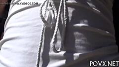 petite teen sucks cock hard before wild pov fuck?