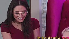 Anal Lesbian Assfingered First Time Rimjob!