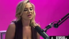 Blake Blossom orgasms hard up close in solo masturbation bliss!