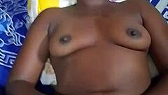 after squirting she fingers wet pussy nonstop