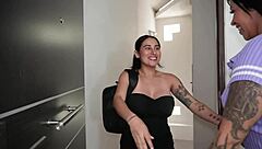 fucking my girl's hot friend while she watches tv 😈🍑