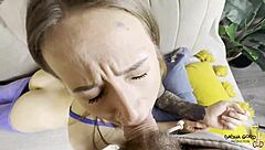 Fucked step sis doggystyle while gaming distracted her