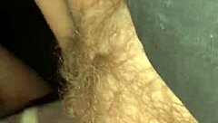 black hooker hairy pussy fucked outdoors on car hood!