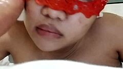 Chubby beauty dares a fun toy adventure with her curves.