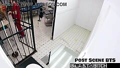 Raya Nguyen's Juicy Ass Explodes in Backstage Cum Blast