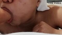 Chubby beauty dares a fun toy adventure with her curves.