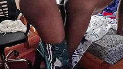 Hardcore doggystyle ravages petite ebony village girl full vid