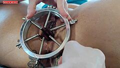 surprise gift: popping cherry, opening ass and pussy with lubed cum anal!