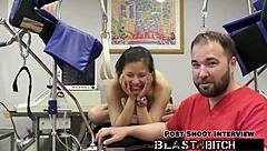 Raya Nguyen's Juicy Ass Explodes in Backstage Cum Blast