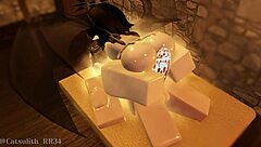 Pounding dragon girl missionary doggy creampie castle wide