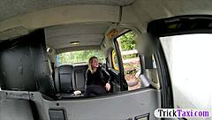 amateur blonde babe's tight asshole wrecked by sneaky driver spy cam