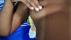 after squirting she fingers wet pussy nonstop