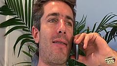 Busty Blonde Rushes for Bent Over Anal Doggystyle Pounding