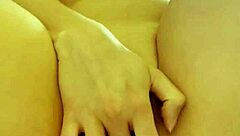 dirty slut dances wildly over her soaking wet pussy!