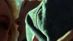 Blonde Plugs Pussy and Teases Asshole Outdoors Endlessly