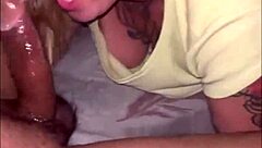 Deepthroat Blowjob Queen Delivers Sloppy Cum Mouthful