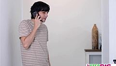 creampie horny teen begs stepbro for another hot load