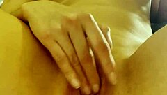 dirty slut dances wildly over her soaking wet pussy!