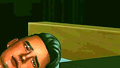 buff futa shemale sneaks up on roommate for deep dick pounding in sims 4