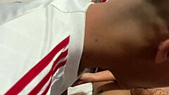 he showed up and filled my mouth with hot cum