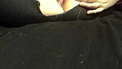 bored wife pounds her wet pussy and crams plug in tight ass