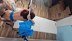 gynecologist exam leads to patient's intense squirting climax session