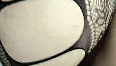 finally pounding my wife's friend's fat ass close-up