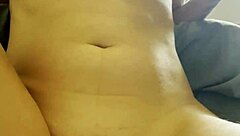 dirty slut dances wildly over her soaking wet pussy!