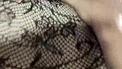 finally pounding my wife's friend's fat ass close-up