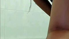 damn this pregnant 18+ babe flashes her natural tits crazily