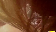 Blonde Plugs Pussy and Teases Asshole Outdoors Endlessly