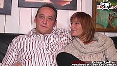 german housewives share husbands in steamy ffm threesome casting