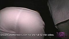 downblouse upskirt views at hot nightclub