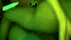 curly ebony lightskin takes rough backshots