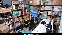 shoplifter hooked on cop's throbbing dick now 🍆😈